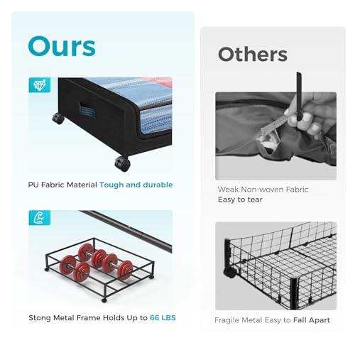 Oylik Under Bed Storage with Wheels