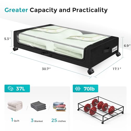 Oylik Under Bed Storage with Wheels