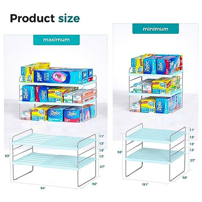 Expanadable Foil and Plastic Wrap Organizer
