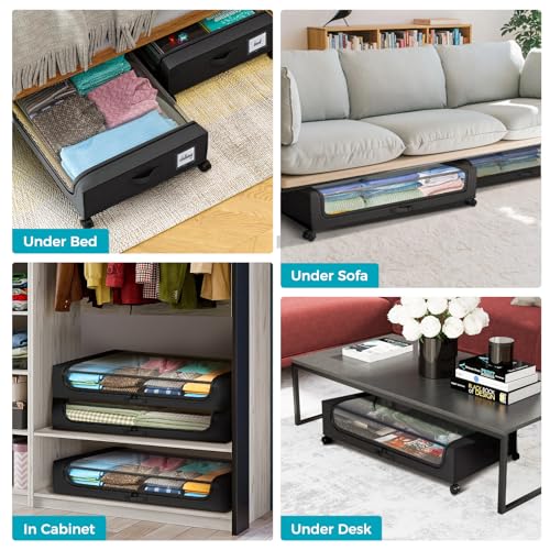 Oylik Under Bed Storage with Wheels