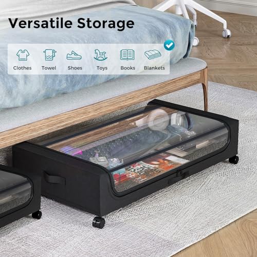 Oylik Under Bed Storage with Wheels