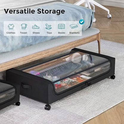 Oylik Under Bed Storage with Wheels